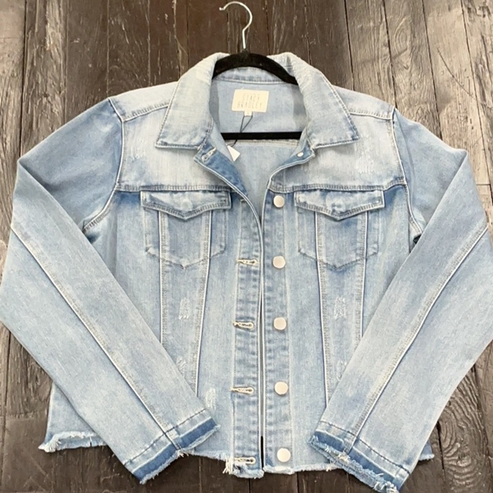 Light Blue Denim Jacket - Picture 2 of 4
